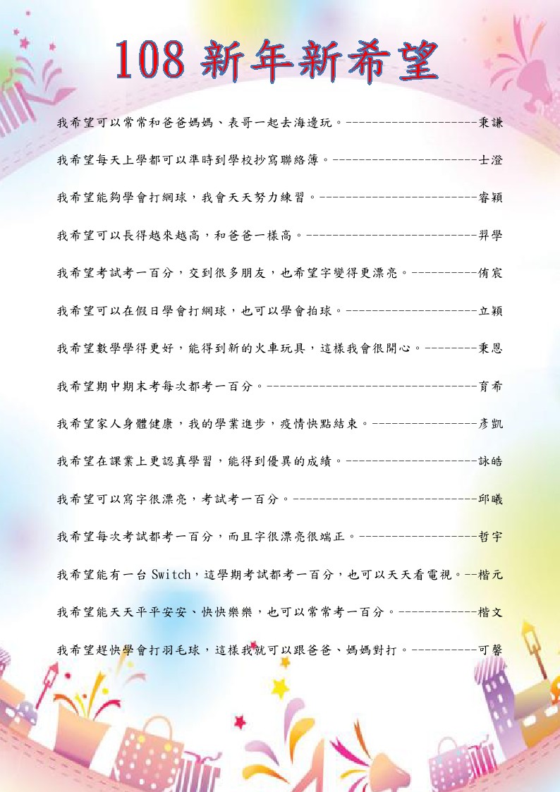 108作品集